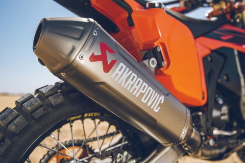 KTM 450 Rally Replica 2027 – Cockpit mit Roadbook-Halterung von oben