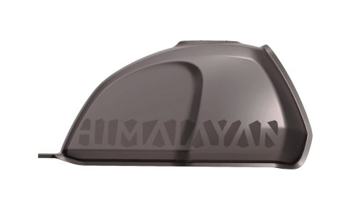 Royal Enfield Himalayan 440 2026 – Tankshot in der Farbe Mustang Brown mit Himalayan-Schriftzug