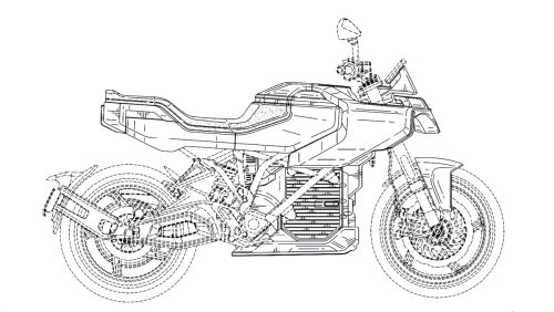 Zero Lompico Concept SF 2026 – EUIPO-Designpatent Seitenansicht rechts mit vollständiger Silhouette und sichtbarem Gitterrohrrahmen